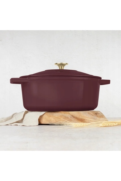 NO BRAND Oală, oală ovală din fontă 4.65 l Berlingerhaus Leonardo BH-6543