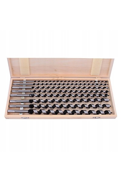 NO BRAND Set de burghie pentru lemn 8 bucăți 10-22mm Profesionale