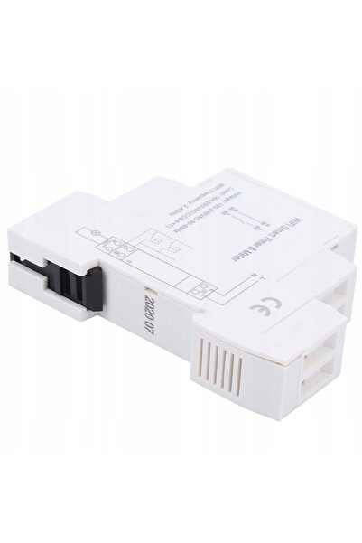 NO BRAND Contor de energie electrică Wi-Fi, monitorizare monofazată, 16A, 100...