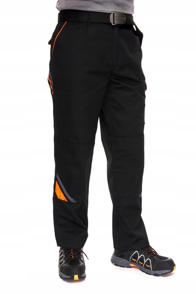 NO BRAND Pantaloni de lucru Montersky, cu talie întărită, negri, profesionali...