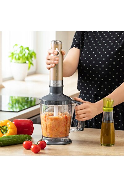 NO BRAND Sencor shb 5607ch eue3 blender de mână puternic de 1200W cu lame mul...