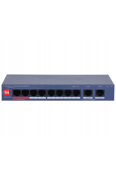 NO BRAND Switch PoE Cs4010-8Et2Gt-110 8 Porturi Dahua
