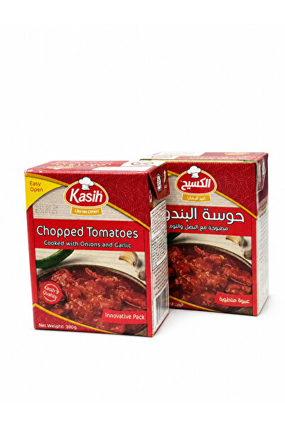 Generic Brand Chopped Tomatoes, Cooked with Onions and Garlic, Size 390g