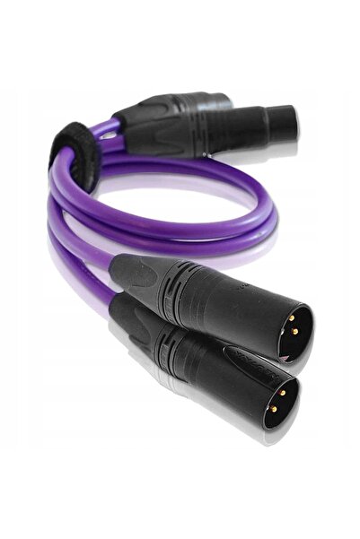 NO BRAND Melodika md2x10 purple rain cablu audio XLR 2 x XLR - 2xXLR 1m