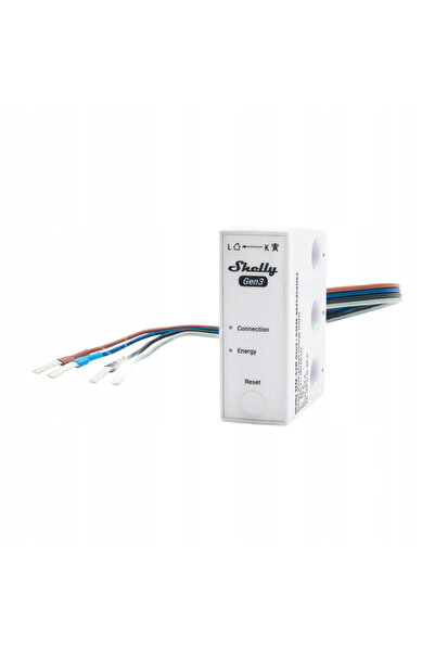Shelly Becker Shelly Contor de energie electrică cu 1/3 canale Wifi Rf Bt Mqt...
