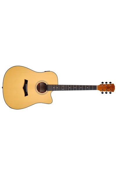 NO BRAND Chitară Electro-Acustică Arrow Silver D Ce (Nt)