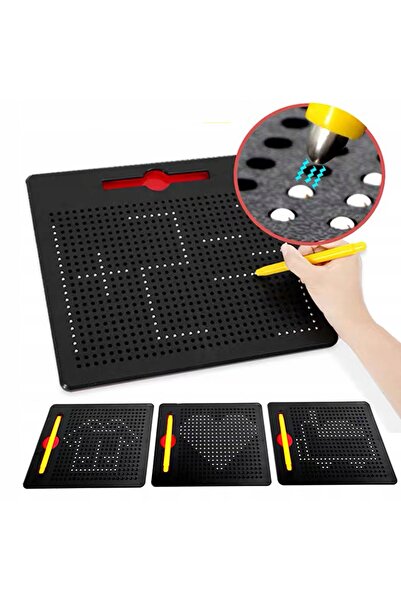 NO BRAND Tablă magnetică XXL cu magneticpad și 714 bile