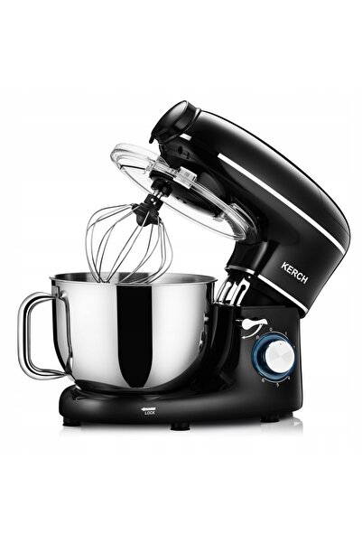 NO BRAND Robot de bucătărie planetar Kerch 3000W 6.2L 3 accesorii și transmis...