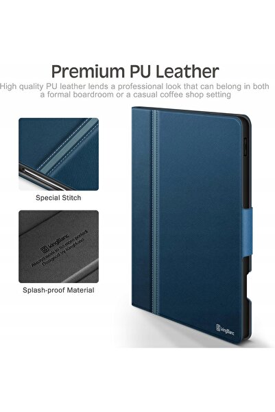 NO BRAND Husă din piele Kingblanc pentru iPad 11, 10 A16, iPad 10,9 " A3354 A...