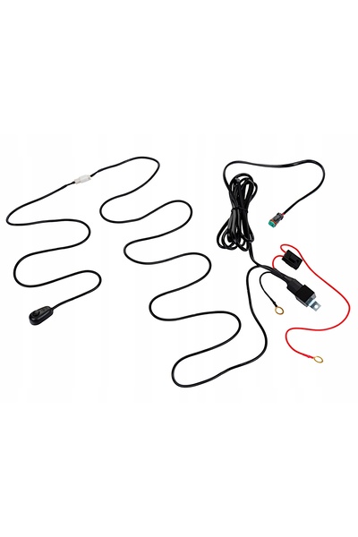 NO BRAND Set compus din cablu de alimentare pentru lămpi LED de 3 m, 12 V, 12...