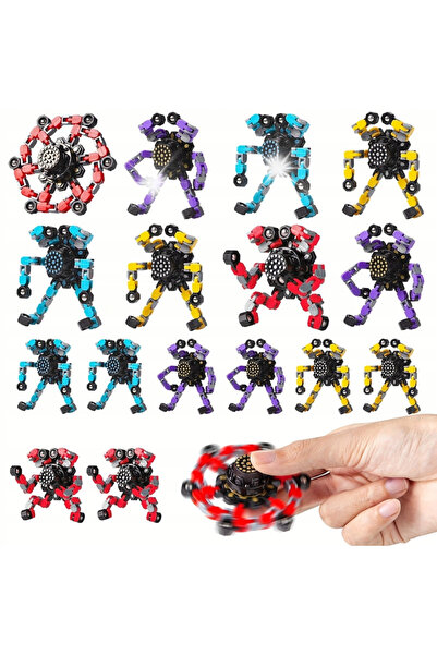 NO BRAND Jucării Spinner, 16 Piese Robot, Jucării Senzoriale Antistres
