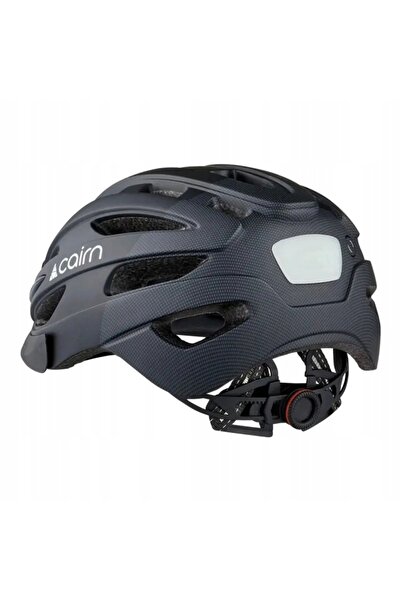 NO BRAND CAIRN FUSION cască de ciclism unisex cu lumină LED 55-59 negru