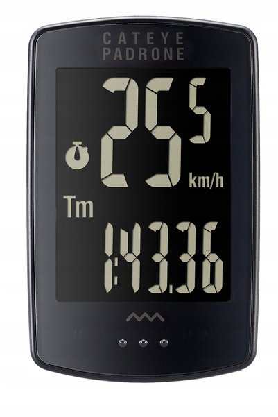 CATEYE Ciclocomputer PADRONE STEALTH CC-PA100W LCD + suport 25-26/31,8mm