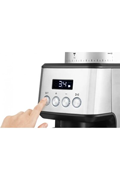 NO BRAND Catler Râșniță electrică metalică 250 g Gri