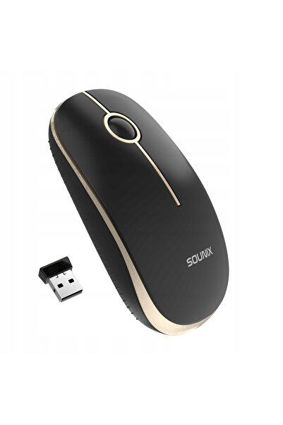 NO BRAND Mouse wireless silențios 2.4Ghz 1600 Dpi pentru laptop Sounix