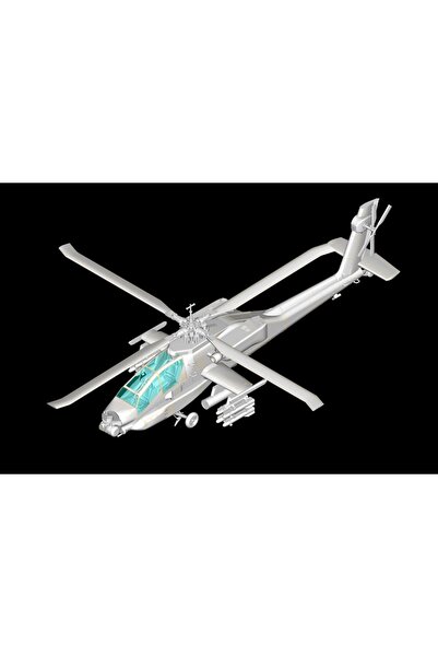 NO BRAND Hobby Boss 87218 1:72 Ah-64A Apache Elicopter de Atac Kit Model de A...