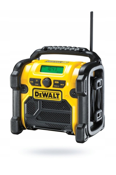 NO BRAND Radio portabil cu acumulator 18V FM/AM compact, fără acumulator DEWALT