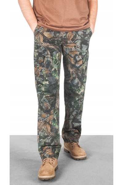 NO BRAND Pantaloni lungi cargo de camuflaj pentru bărbați înalți Hunter 410/1...