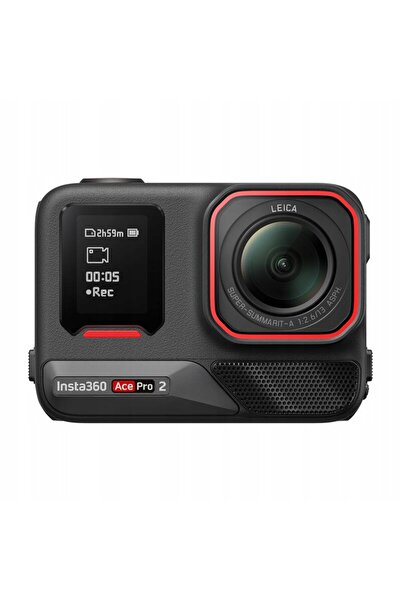 Insta360 Cameră impermeabilă Ace Pro 2 Dual 8K 4K 120Fps cu baterie dublă
