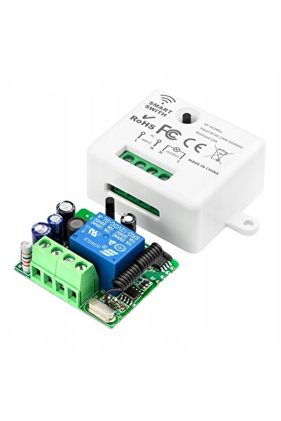 NO BRAND 2x Întrerupător de lumină wireless cu 1 receptor radio