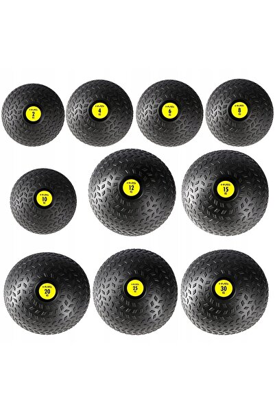 HMS Minge medicinală de 10 kg, anti-alunecare, tip Slam Ball, pentru exerciți...