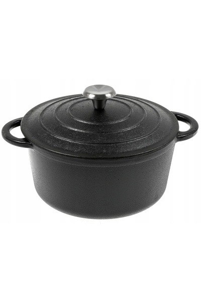 NO BRAND Garner Oțel Inoxidabil 24cm 4L Pentru Cuptor, Inducție și Gaz