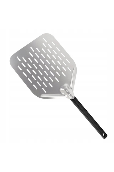 NO BRAND Lopată de pizza perforată din aluminiu 39.5x30 cm pentru grătar pătrat