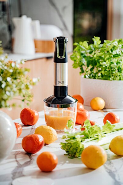 NO BRAND Blender Manual 1800W Kit Tocător Turbo 4 Lame 20 Viteze Adler