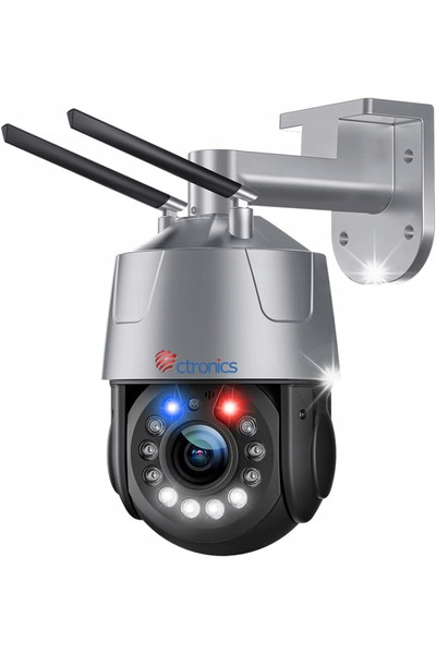 NO BRAND Cameră IP PTZ de exterior, rotativă, Wi-Fi, 5MP, cu zoom optic 30X, ...