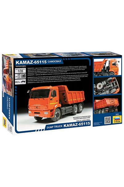 NO BRAND Zvezda 3650 Basculantă Kamaz 65115 Model de camion pentru asamblare ...