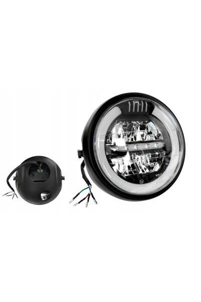NO BRAND Reflector LED universal pentru far, Chopper Cafe Racer
