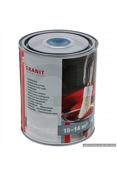 NO BRAND Vopsea Lac Albastru Briliant Uscare Rapidă Luciu Intens Granit 1L