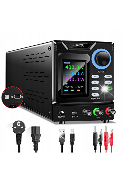 NO BRAND Kuaiqu 0-400V 0-1A 400W Sursă de alimentare de laborator reglabilă c...