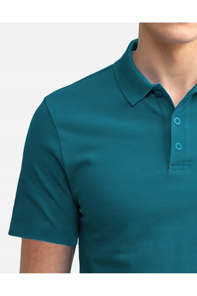 NO BRAND Tricou polo bărbați, mărime mare, 100% bumbac, mânecă scurtă, 72560 ...