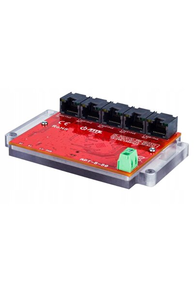 NO BRAND Switch PoE cu 5 porturi 10/100/1000Mbps, extender APT-5-50 ATTE Gigabit
