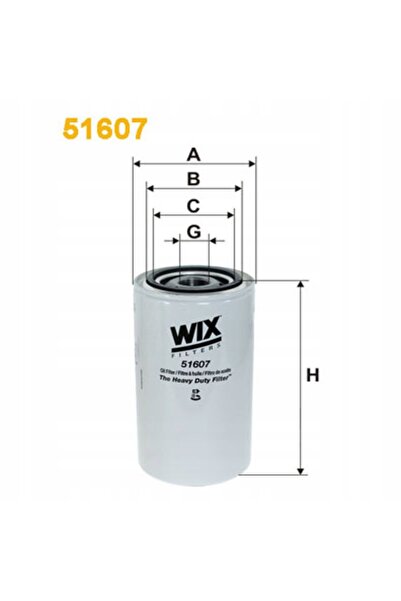 NO BRAND Filtru de ulei 51607 Echivalent Wix J934430