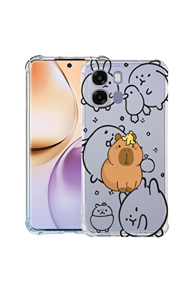 bestcase ®   Husă Antișoc pentru OPPO A6 / A6X / A6S, cu desen animat Kawaii ...