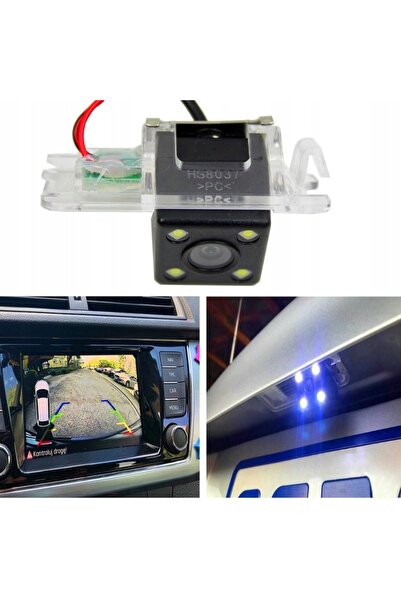 NO BRAND Cameră de marșarier cu LED IR pentru Ford Galaxy Mondeo Fiesta Fusio...