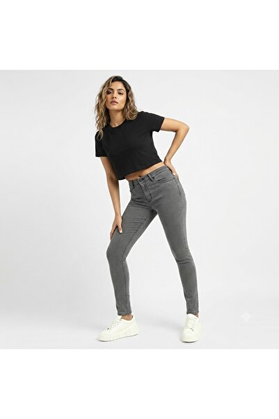 Levi's 711 بنطلون جينز نسائي ذو خصر عادي وقصة ضيقة من الليكرا فائق المرونة -0559