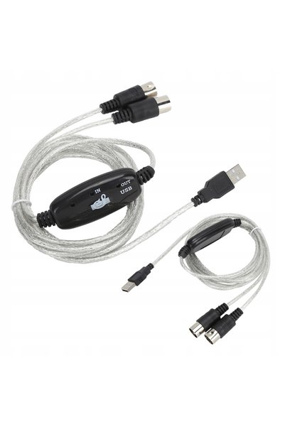 NO BRAND Adaptor cablu MIDI, cablu MIDI la USB, convertor 200cm