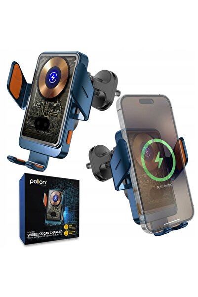 NO BRAND Suport auto Polion cu încărcător prin inducție pentru telefon 5.5 "-...