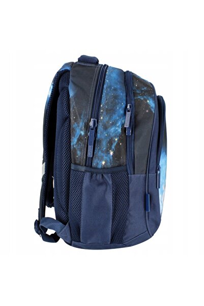 NO BRAND Rucsac școlar Starpack albastru 26l cu multiple compartimente