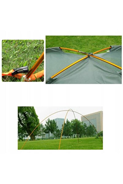 NO BRAND Tijă pentru plasă de țânțari pentru cort GB 8.5mm 360cm NOU