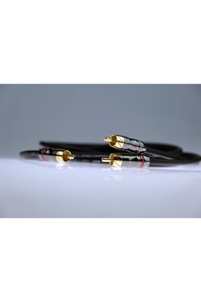 NO BRAND Cablu audio Cinch Klotz 1RCA - 2RCA tip Y pentru subwoofer - 1,5m