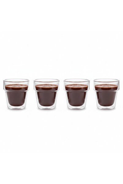 Cuisine Art Double Wall Glass 90 ml – Set of 4