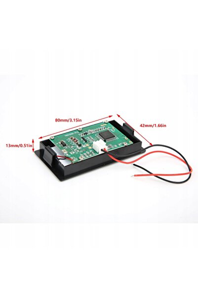 NO BRAND Yb5135D Voltmetru Digital LCD de Monitorizare DC 60V-120V