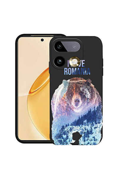 bestcase ®   Калъф Husa TPU Ultra Slim за Realme 16 Pro 5G, Обичам Румъния, 3...