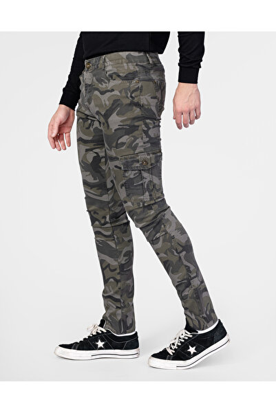 NO BRAND Pantaloni de trekking pentru bărbați, cargo militari Moro 4808 80 cm...