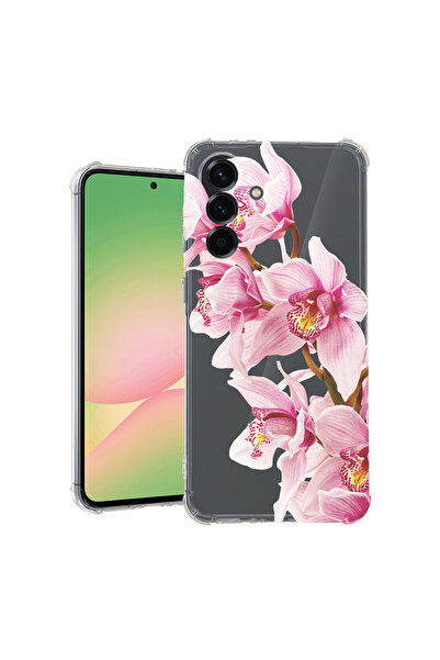 bestcase ®   Husă Antișoc pentru Samsung Galaxy A27 5G, Florală - Orhidee Roz...