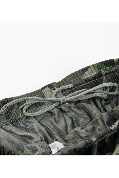 NO BRAND Pantaloni de trening moro, camuflaj, pentru bărbați, cu bordură elas...